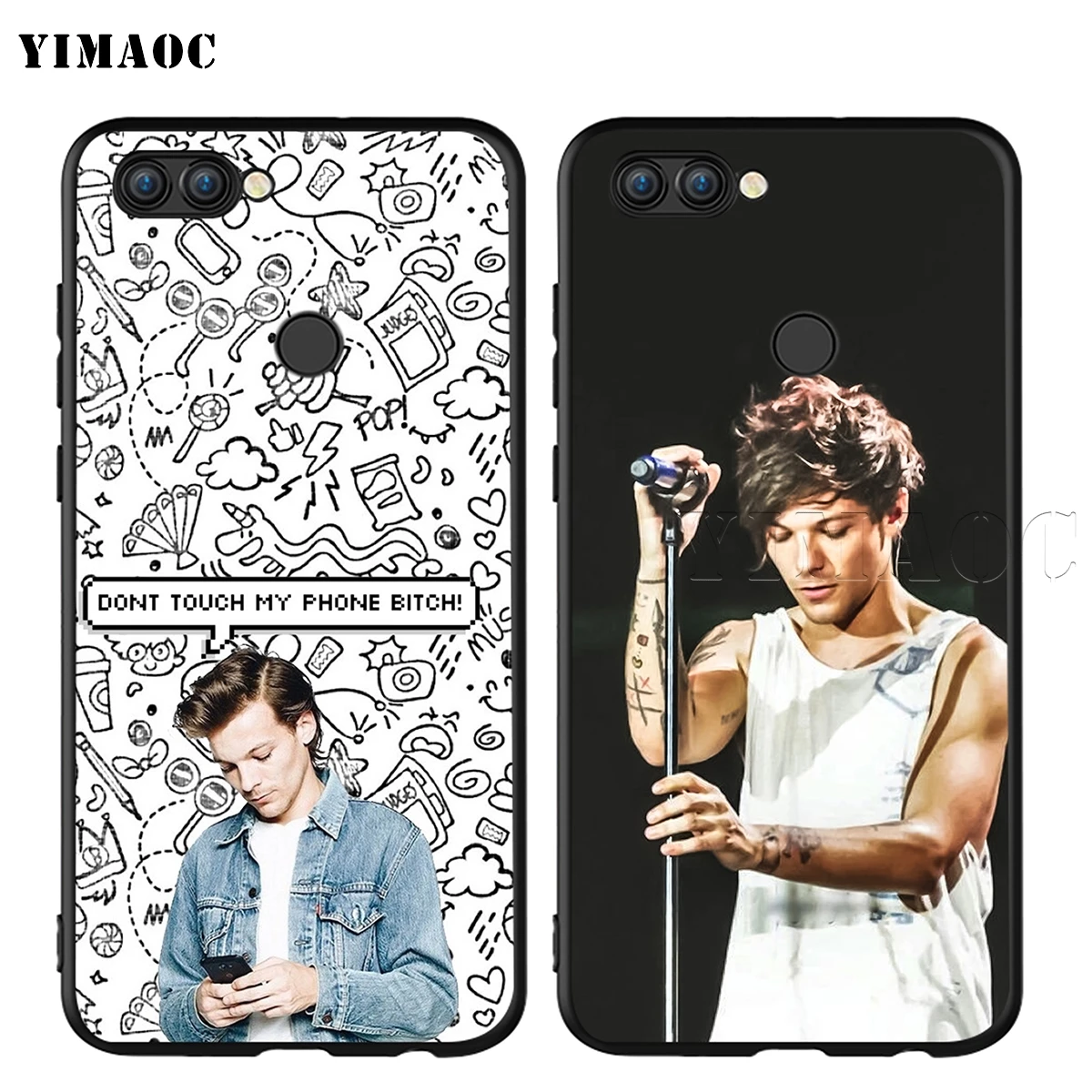 YIMAOC Louis Tomlinson Silicone Case for Huawei Mate 10 P8 P9 P10 P20 Lite Pro P Smart Mini 2017