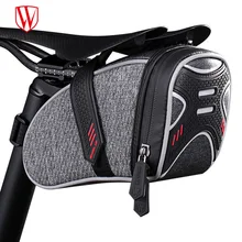 WHEEL UP Bike Bag Rainproof Saddle Bag Reflective Bicycle Bag Shockproof Cycling Rear Seatpost Bag MTB