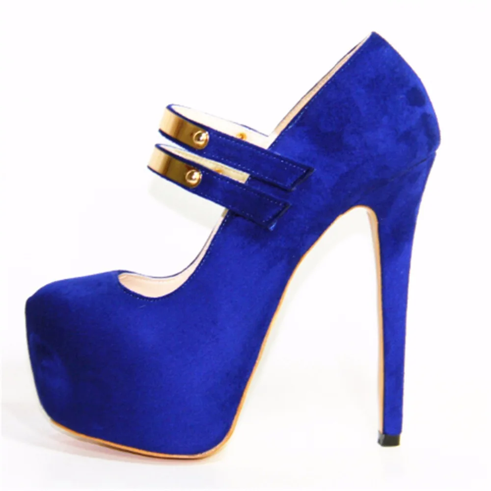 blue suede heels women's shoes