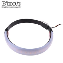 1 Pcs Universale Del Motociclo Anteriore 250 millimetri Indicatore LED luce di Striscia Indicatori di direzione Della Lampada Per Honda Yamaha Kawasaki Suzuki 45 -70 millimetri Forcella