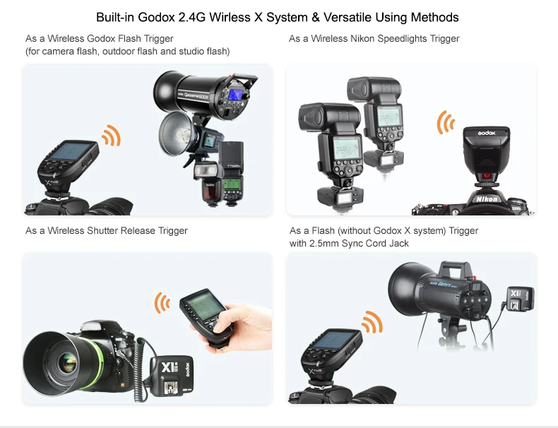 GODOX WITSTRO AD360II ttl 360 W/S Беспроводной Мощность Управление для съемки вне помещения с системой + PB960 Мощность Батарея пакетный Комплект черного