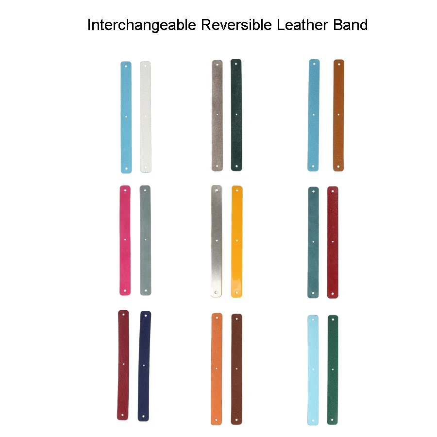 

Cremo PU Leather 14mm Interchangeable Reversible Leather Band Jewelry Accessory for Personalized Stainless Steel Bangle Women