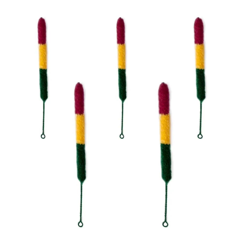 5PCS Clarinet Brush With Cleaning Head Musical Three Colors Random Woodwind Accessories | Спорт и развлечения