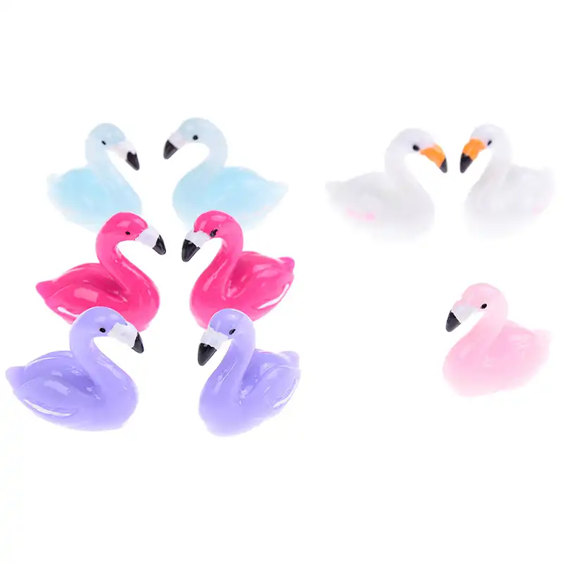 Details about / 2 PCS Cute Owls Animal Resin Craft Bonsai Miniatures Figurine Terrarium Decor