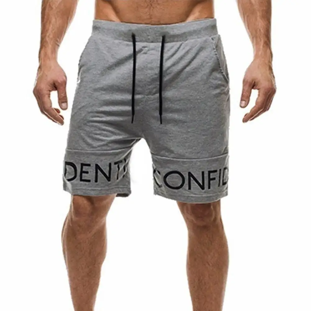 Мужские спортивные быстросохнущие летние мягкие брюки на шнурке шорты брюки