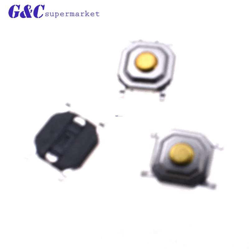 50pcs Panel PCB Momentary Tactile Tact Mini Push Button Switch DIP 4pin  4*4*1.5mm