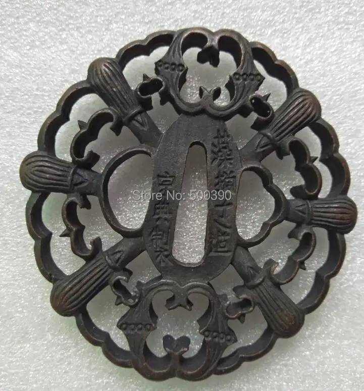 Alloy Guard Tsuba For Japanese Samurai Katana Sword Wakizashi Tanto | Дом и сад