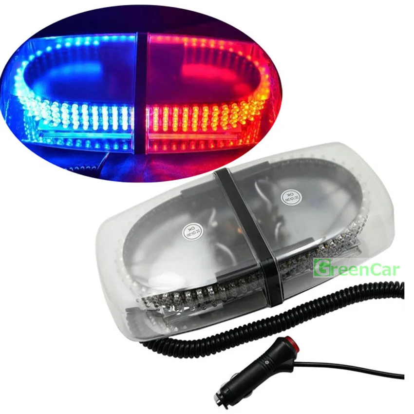 1pcs 20W LED Mounted Car Roof Warning Light Police Flashing