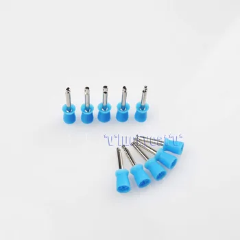 

50pcs Dental Polishing Polish Prophy Cup Brush 6 Webbed Blue Color Latch Type
