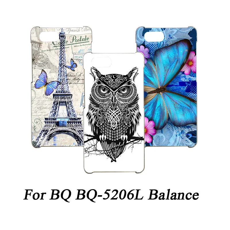 

For BQ 5206L Balance High Quality Phone Case cover Print Case Back Cover Case For BQ BQ-5206L 5.2'' Balance Cases