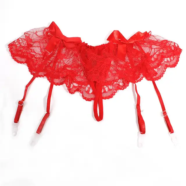 Buy Garters Lace Cheap Garters Belts Bow Knot Garters Belts for Stockings Women