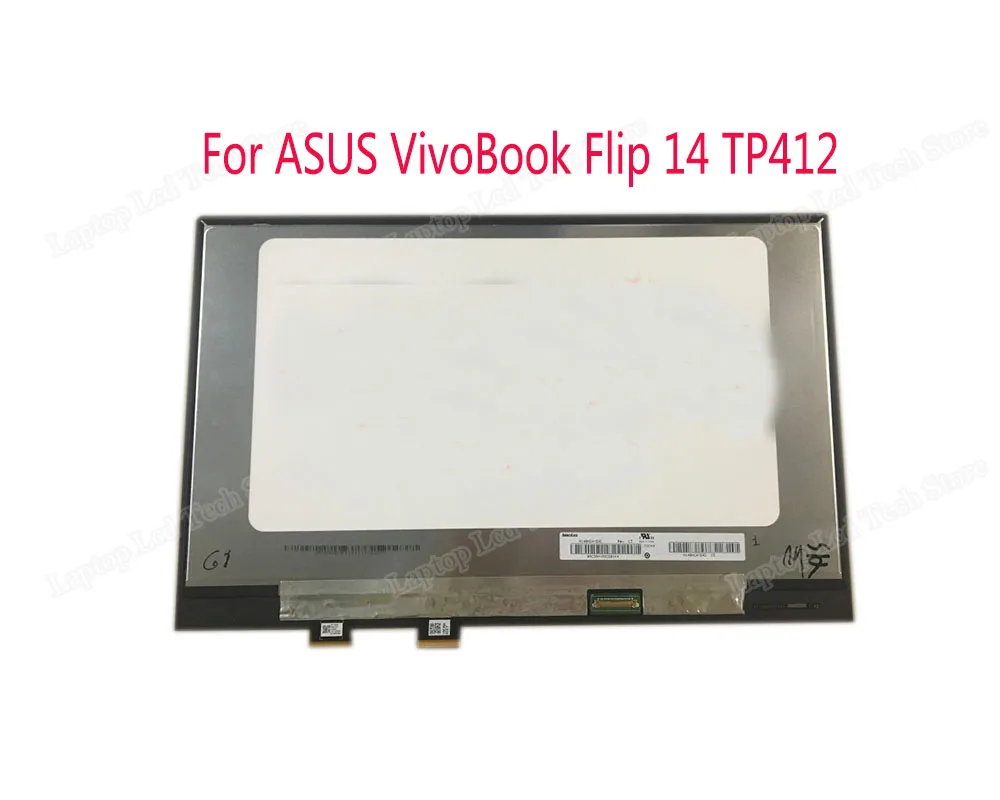 14,0 ЖК-дисплей в сборе для ASUS VivoBook Flip 14 TP412 TP412U TP412UA 1920*1080 N140HCA-EAC