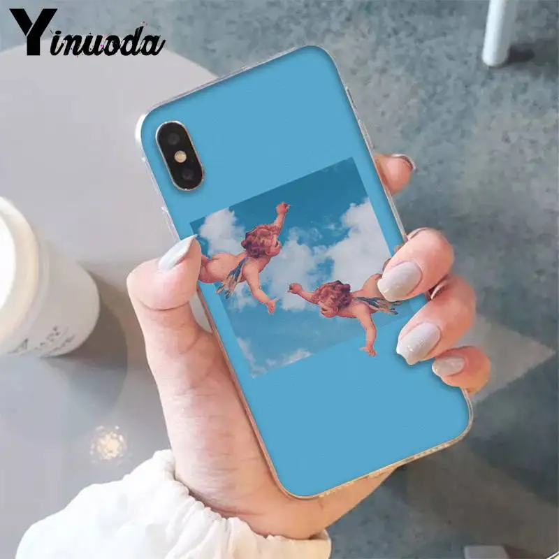 Yinuoda модный эстетический милый художественный популярный чехол для телефона для iPhone X XS MAX 6 6s 7 7plus 8 8Plus 5 XR 10 11 11pro 11promax