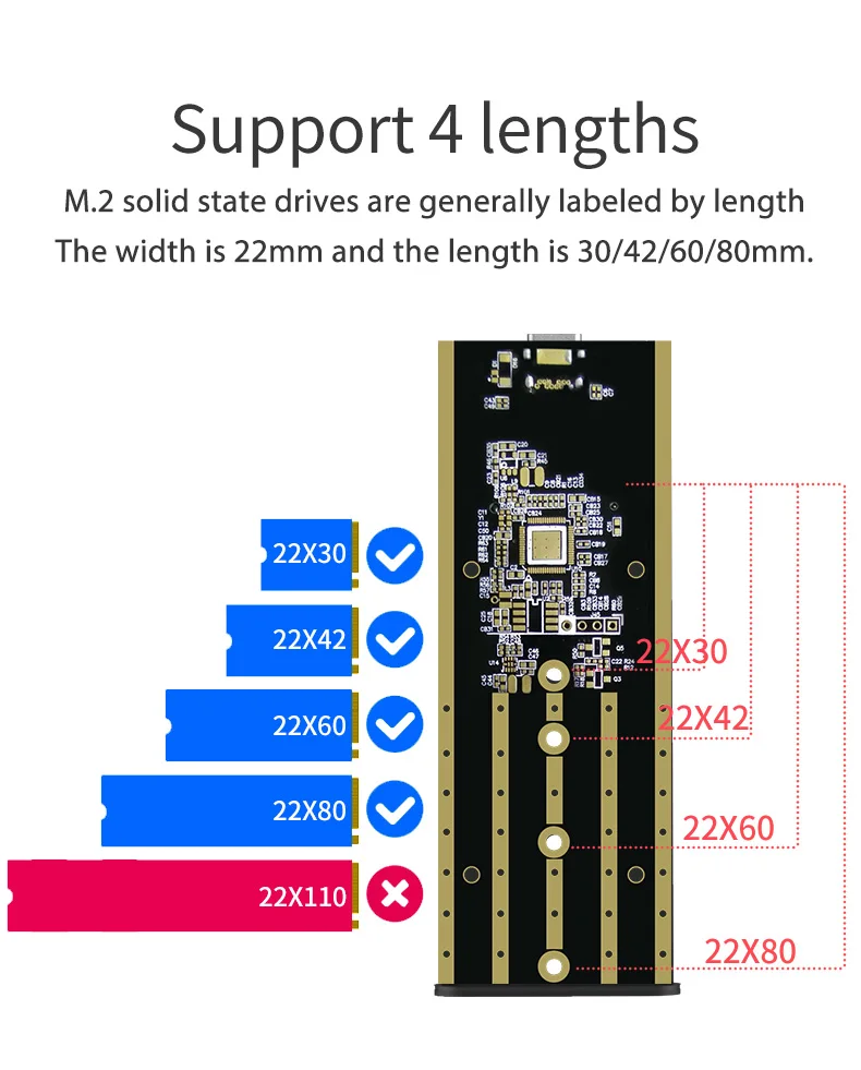 Blueendless usb 3,1 type c to M.2 NVMe PCIE портативный чехол для жесткого диска ssd msata корпус для жесткого диска алюминиевый корпус ssd чехол