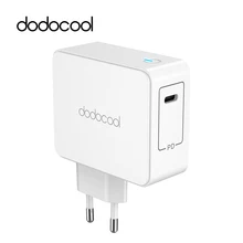 Dodocool 45 Вт usb type-C настенное зарядное устройство адаптер питания с питанием для Apple MacBook/iPhone X/ iPad Pro USB-C PD зарядное устройство