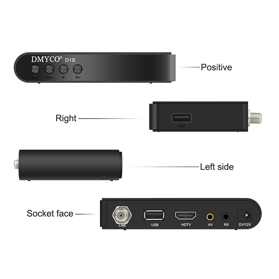 Испанский цифровой спутниковый ресивер DVB S2 HD 1080P Bisskey Youtube видео декодер добавить