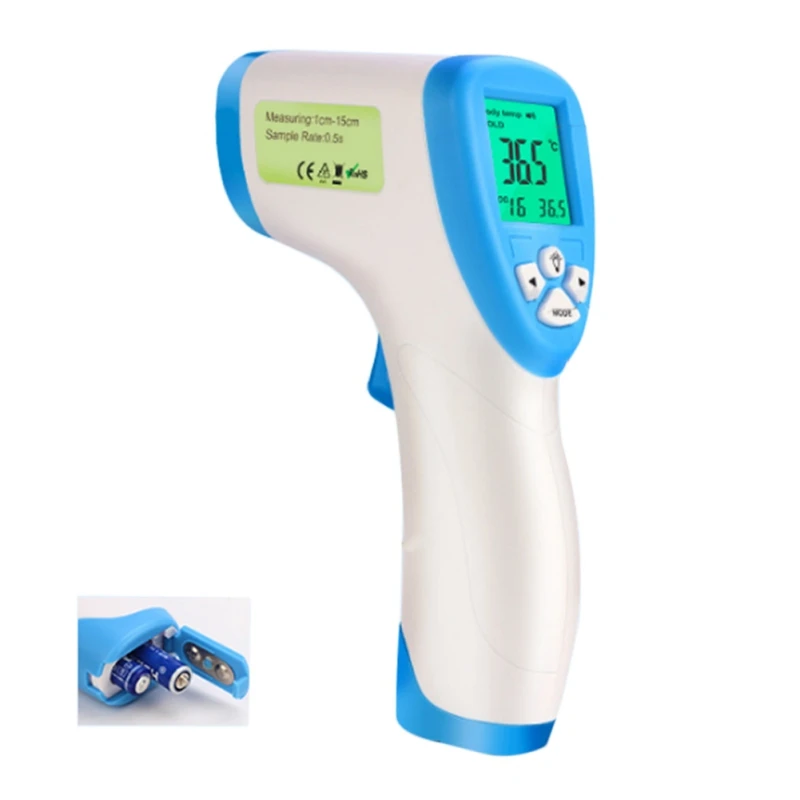 

Non-Contact Laser LCD Display IR Infrared Digital C/F Selection Surface Temperature Thermometer Pyrometer Imager