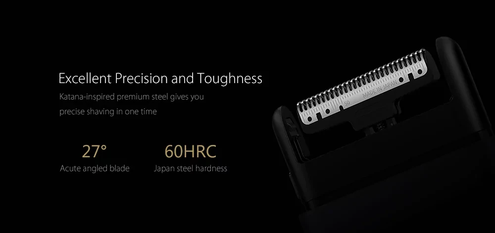 Xiaomi Mijia электрическая бритва мини Портативная Sh-aver человек Японский стальной Резак usb type-C с большой батареей для бритья лица для мужчин