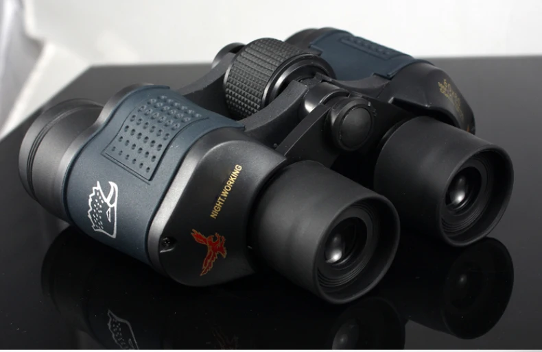 Telescope 60X60 HD Binoculars High Clarity 10000M High Power For Outdoor Hunting Optical Lll Night Vision binocular Fixed Zoom