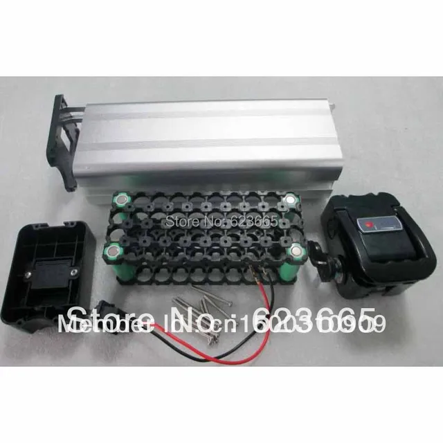 Free Shipping Ebike battery box Electric bicycle battery case for DIY battery pack With free