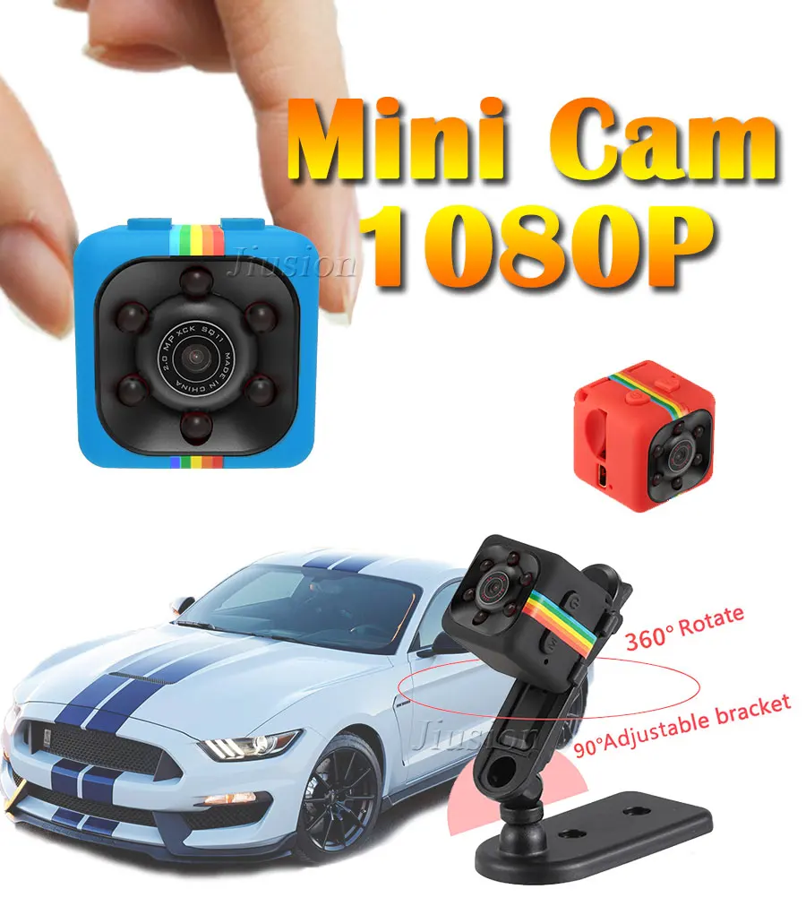 Камера спортивная HD 1080 P/720 P Мини камера SQ11 SQ8 FPV DV DVR видео аудио рекордер Ночное