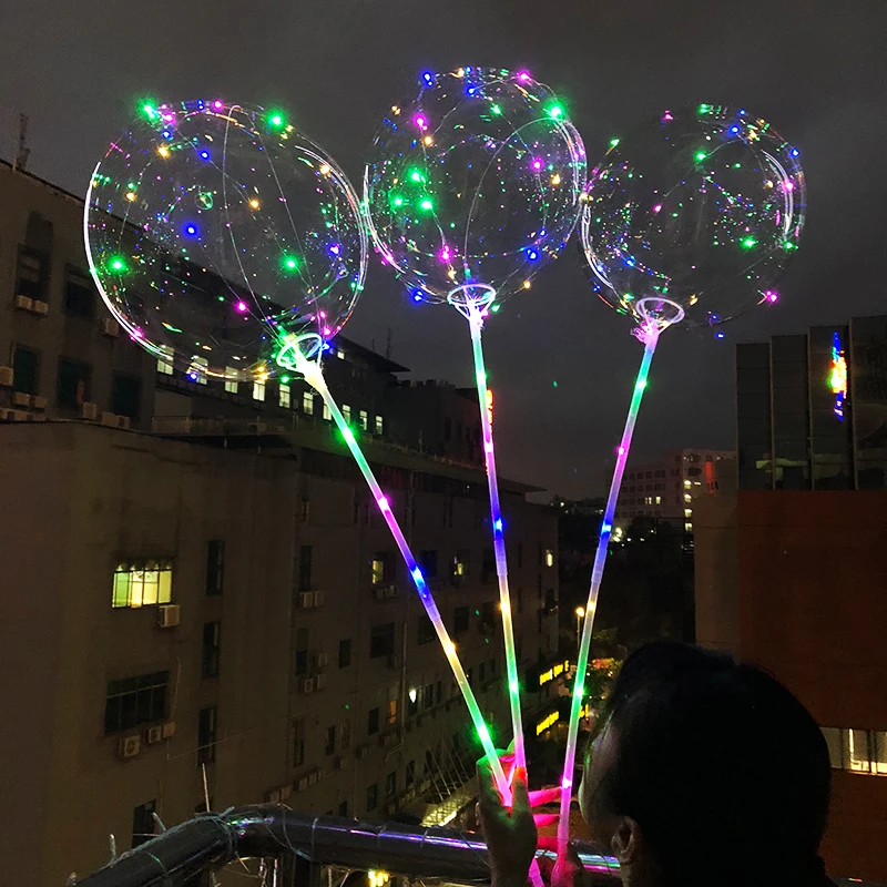 luminous bobo Balloon lights DIY - 33