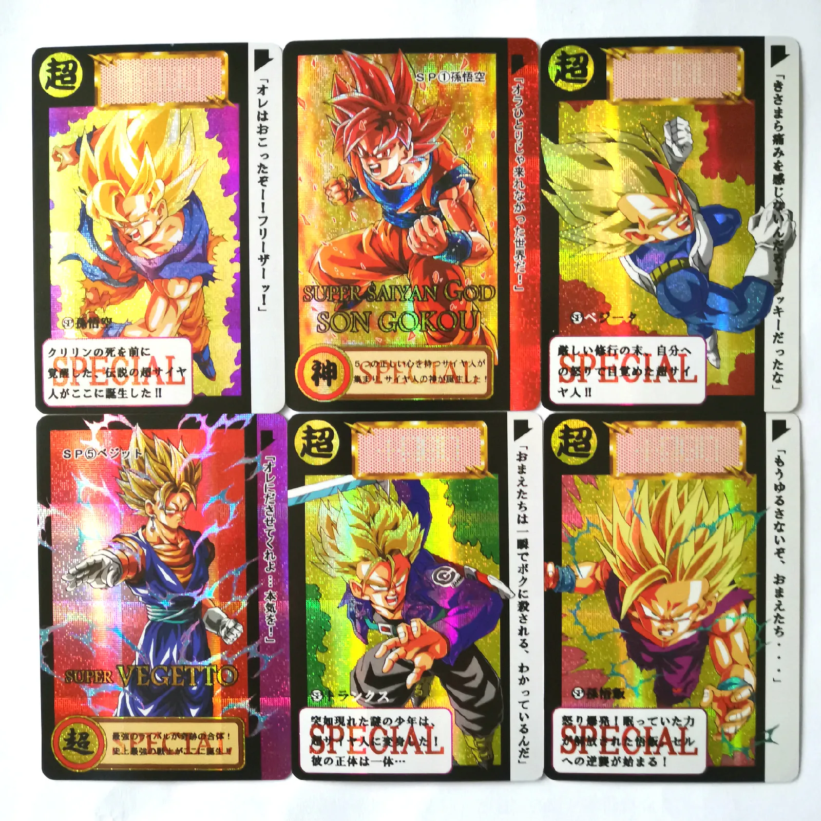 12 шт./компл. Dragon Ball ограничение прорыв коллекция Flash Card аниме-открытки