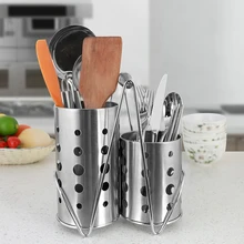 Hwint Многофункциональная подставка для посуды из нержавеющей стали корзинка для палочек для еды трубка Сушилка для посуды слив кухонная подставка