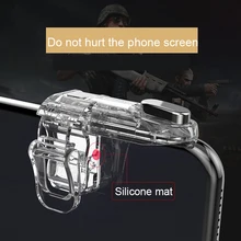 Dzhostik для Сотовая связь телефон L1 R1 триггеров для мобильного Pubg FO. контроллер огонь игровой коврик джойстик для мобильных телефонов геймпад