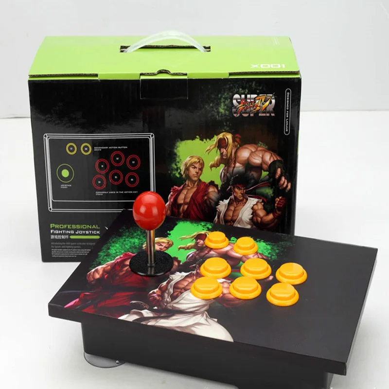 

Arcade Joystick 8 Buttons Pc Controller Computer Game Arcade Sticks New King Of Fighters Joystick Consoles Joystick Gift