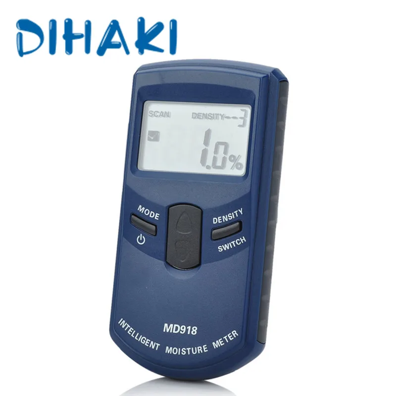 

High Precision Wood Moisture Meter Hygrometer Digital Electrical Tester Detector Measuring Tool With Large LCD Display