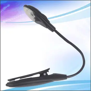 

Simple Night Light Portable Desk Lamp Reading Light with Clip Flexible Neck Eye-caring LED Lamp for Reading Studying