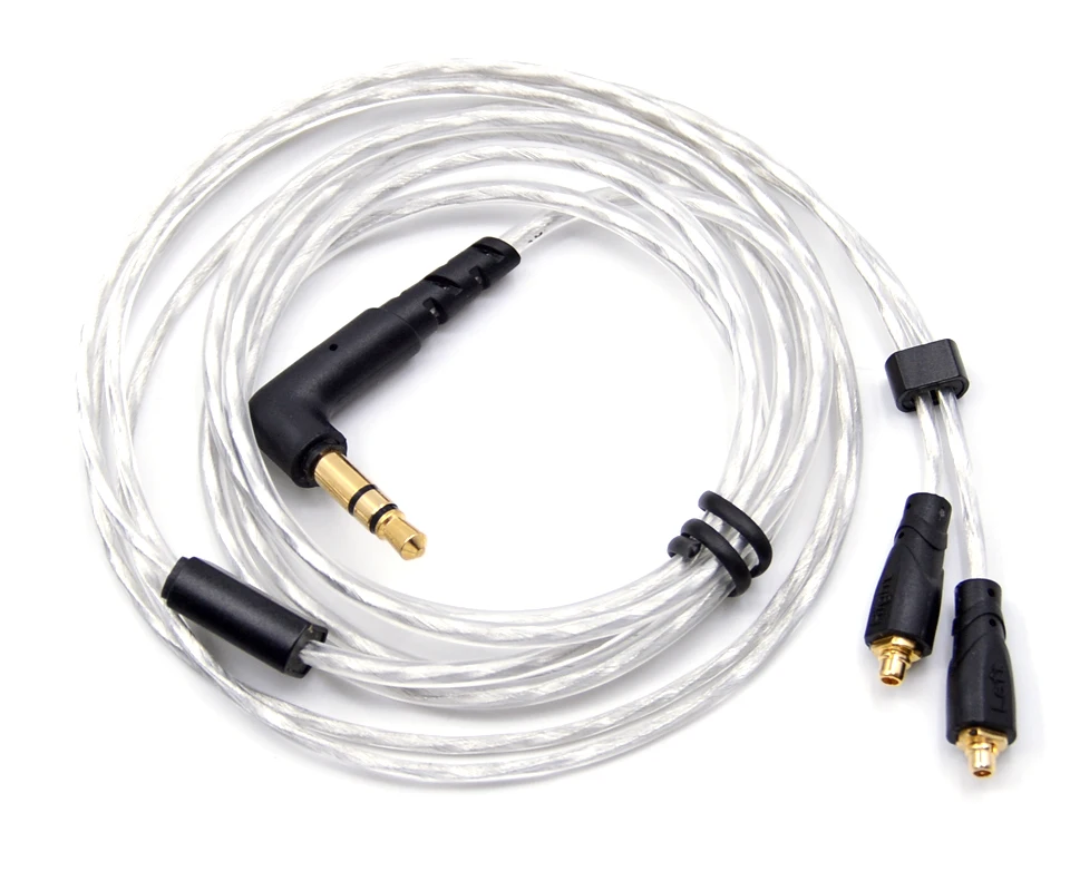 New NICEHCK High Quality Silver Plating Cable Earphone Upgrade MMCX Cable Ues For Shure SE535 SE846
