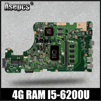 

Asepcs X555UJ Laptop motherboard For Asus For Asus X555UJ X555UF F555U X555UB X555UQ X555UTest originalmainboard 4G RAM I5-6200U