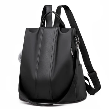 

Women Anti Theft Backpack High Quality Leather School Bags For Teenage Girls Backpack Book Backbag Travel Bag Daypacks