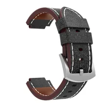 Кожаный браслет для часов, ремешок, роскошный кожаный браслет для часов Garmin Vivoactive, ацетат May.10