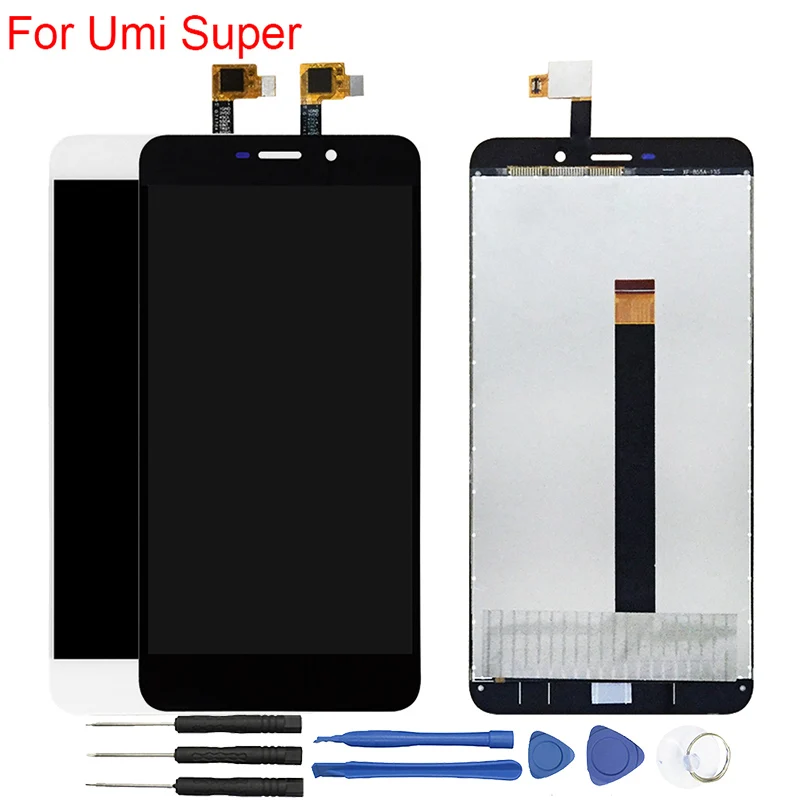 

Original LCD For Umi Super Display Screen Touch Digitizer Assembly Replacement 5.5 Inch Umi Super LCD Display