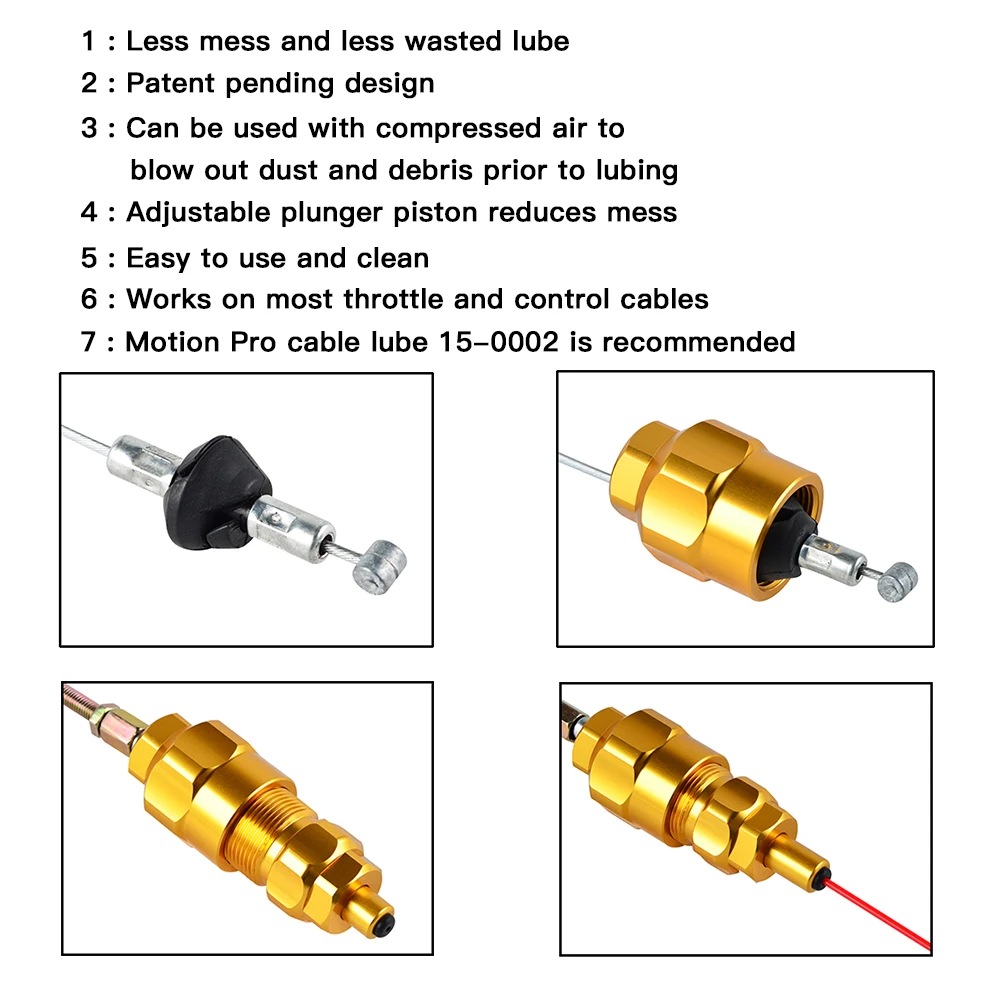 Инструмент для кабеля Luber Lube Honda CR 125R 250R CRF 450R 250X 450X 150F 230F 250L/M 250 Rally 1000L XR 230 Motard Baja