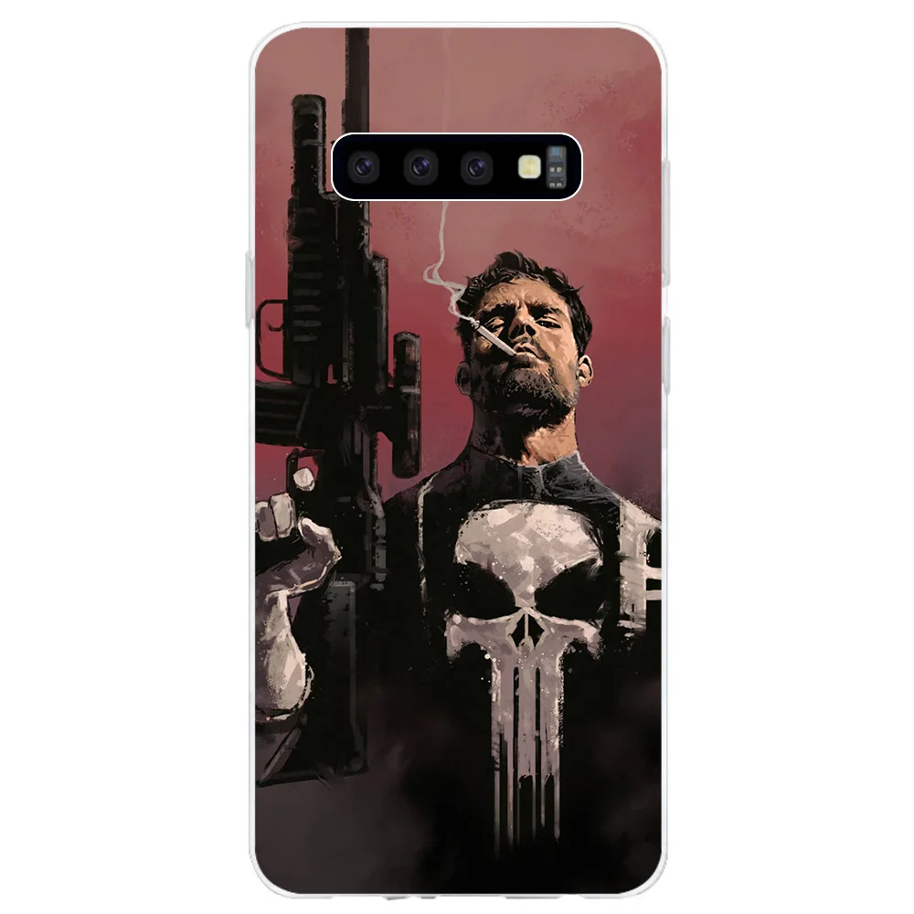 3 IYICAO с черепом The Мягкий силиконовый чехол для телефона для samsung Galaxy S10e S10 S9 S8 плюс S7 Edge ТПУ чехол - Цвет: 3