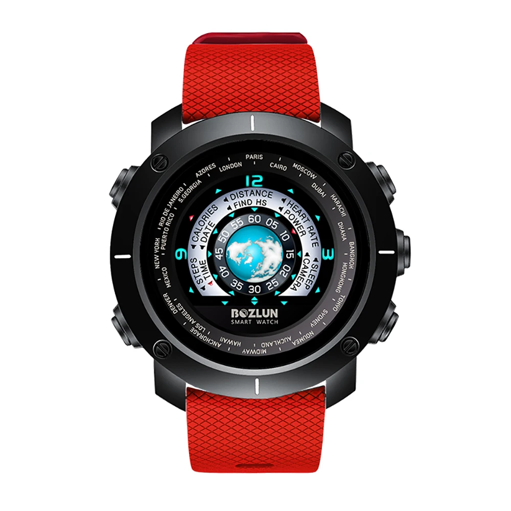 

BOZLUN W30 3D UI Digital Smart Watch Men Women Sports Smartwatch Heart Rate Calories Remote Wristwatch Male Relogio Masculino