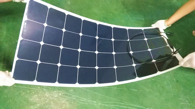 100 Вт гибкие солнечные панели заводская цена 100 Вт всплесков выхода класса монокристаллические солнечных батарей