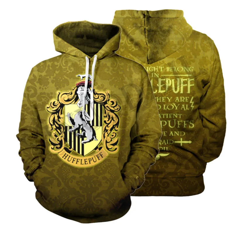 Wizardry 3D Printed Hoodie with Pocket Ravenclaw Gryffindor for Adult Unisex Sweatshirt Costume Casual Hoodies Men Clothes Wizardry 3D Printed Hoodie with Pocket Ravenclaw Gryffindor for Adult Unisex Sweatshirt Costume Casual Hoodies Men Clothes