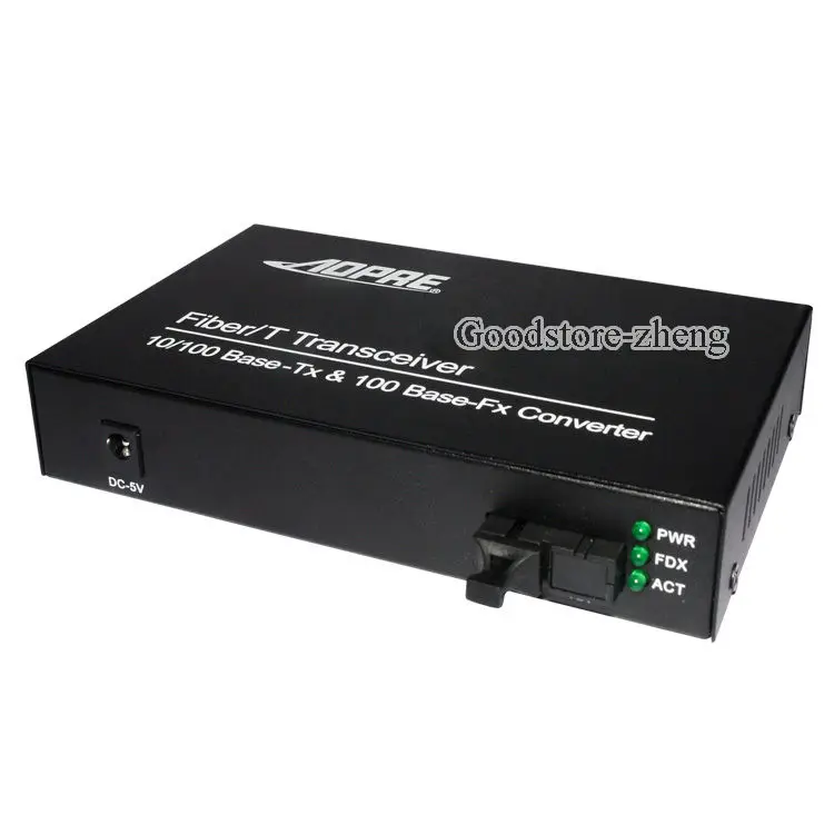 Волоконно оптический медиа конвертер с 8 RJ45 1 SC волоконным портом для HD камеры