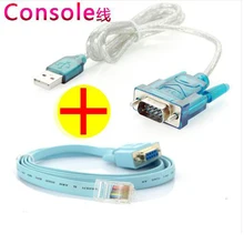 RS232 к USB DB9TO RJ45 USB к последовательному интерфейсу с RJ45 CAT5 консольный кабель-адаптер для Cisc0 роутеров huawei H3c 6FT синий AQJG