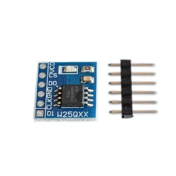 

W25Q64 64Mbit 8MByte FLASH Storage Module DataFlash SPI Interface BV FV For Arduino