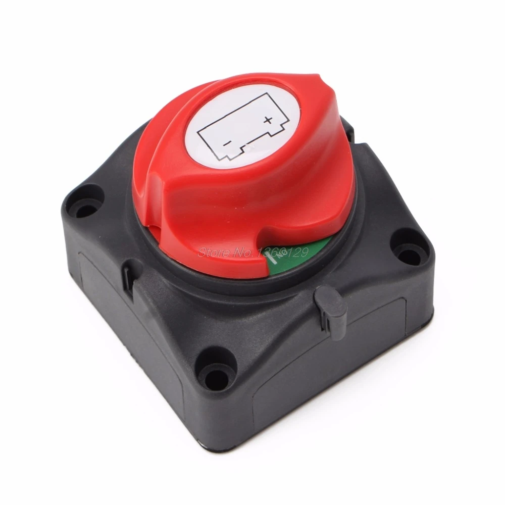 Universal Car Battery Isolator Master Cutoff Cut Off Power Kill Switch 12V/24V Waterproof Cover Switch for Car Truck Boat Auto Universal Car Battery Isolator Master Cutoff Cut Off Power Kill Switch 12V/24V Waterproof Cover Switch for Car Truck Boat Auto