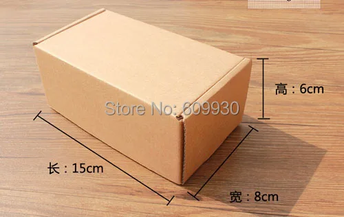 

Free shipping wholesale 35pcs/lot 15*8*6cm corrugated board gift packaging box,mailing packaging box