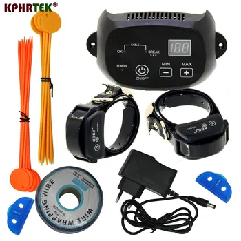 

DHL Fedex Express KD660 KPHRTEK Hidden Dog Fence In-ground Wire Friendly Pet Containment with Training Collar by Courier