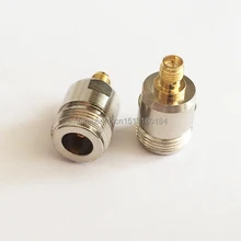 1 шт. разъем Jack N-RP-SMA Женский Разъем RF коаксиальный адаптер модем конвертер разъем прямой, никелированный