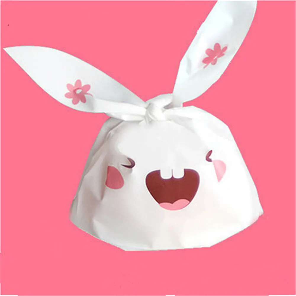 Baked Goods Packaging Rabbit Ears Packaging Bag Cookie Bag 50pcs/lotin